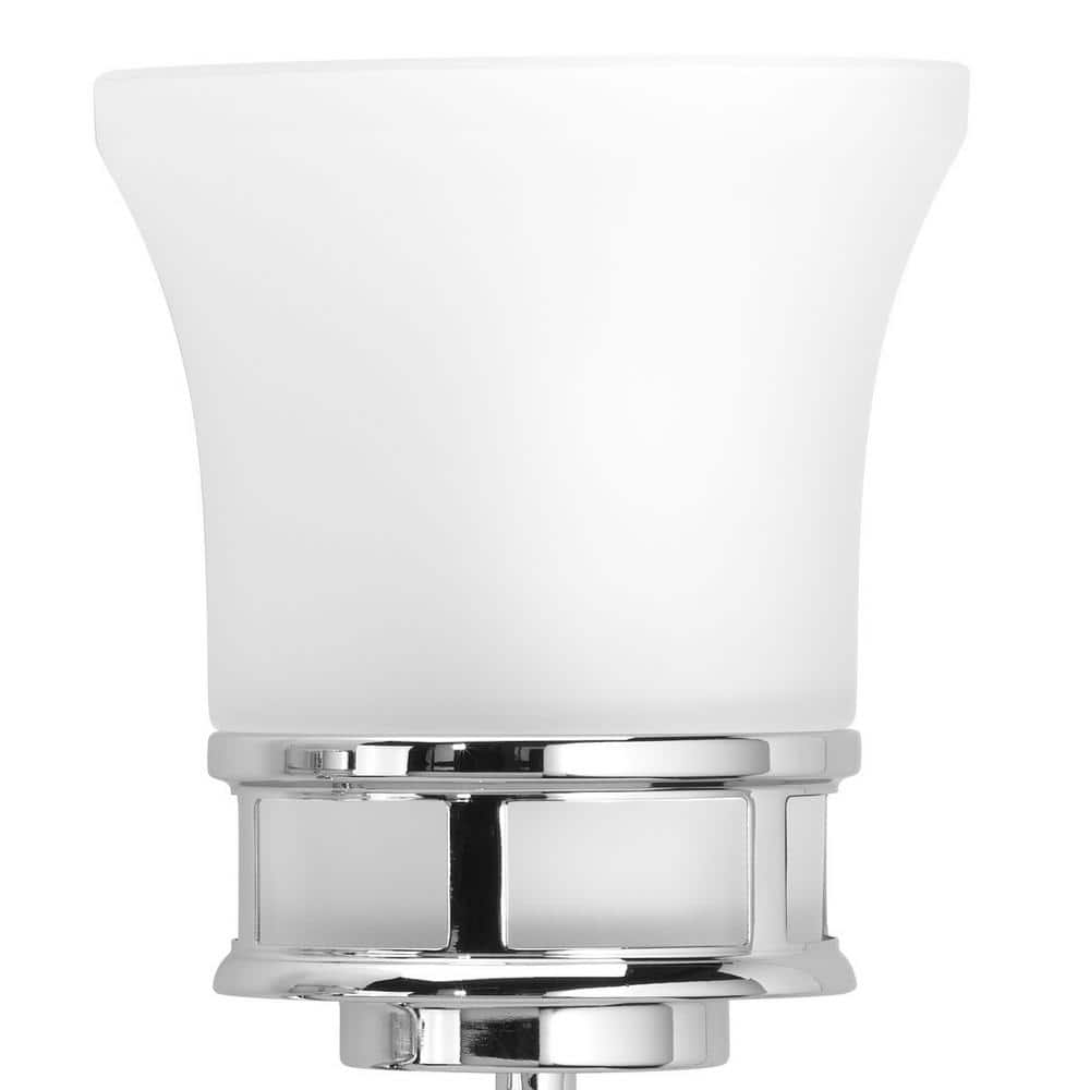 Cascadia 24'' Polished Chrome 3-Light Bath Vanity Fixture