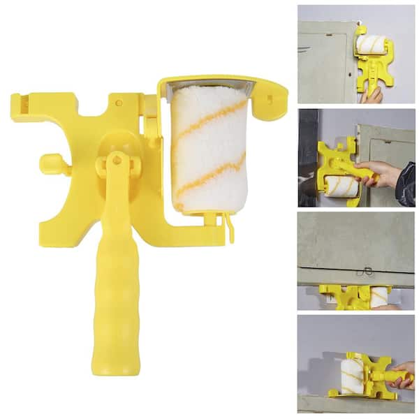 Dyiom Portable Clean-Cut Paint Edger Roller Brush Safe Tool for Home Wall Ceilings