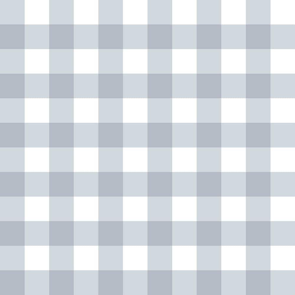 Little Explorers 2 Blue Tartan Boom Plaid Matte Finish Non-Pasted Non-Woven