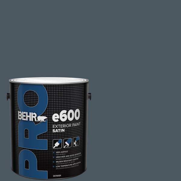 BEHR PRO 1 gal. #S470-7 Undersea Satin Exterior Paint