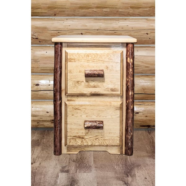 MONTANA WOODWORKS Glacier Country Puritan Pine File cabinet