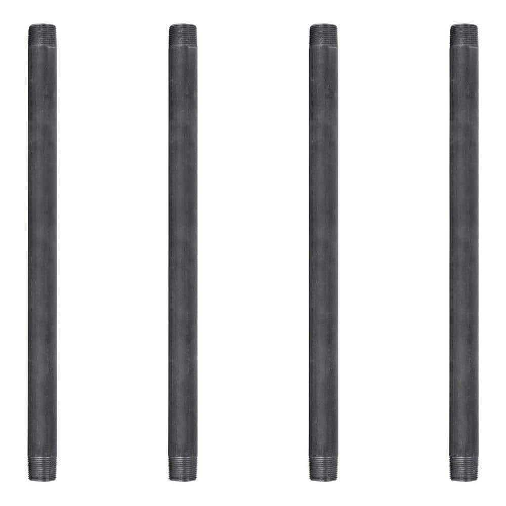 3/4 in. x 14 in. Black Industrial Steel Grey Plumbing Pipe (4-Pack) price history on PriceWatchPro