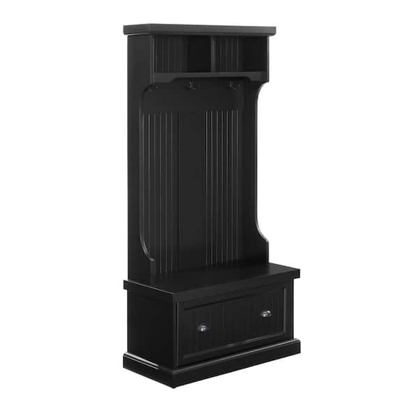 CROSLEY FURNITURE Shoreline Black Hall Tree