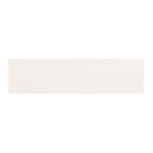 Take Home Tile Sample - Taffeta White 3 in. x 6 in. Subway Gloss Textured Ceramic