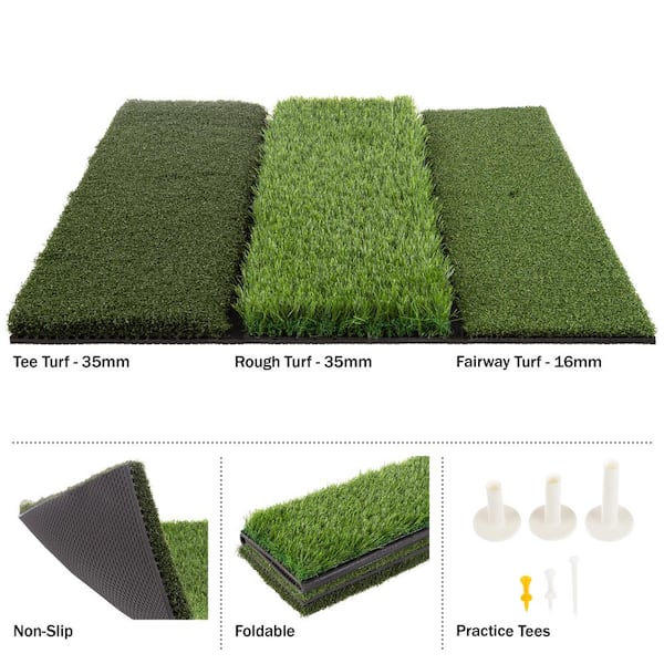 Mega Golf Mat. The closest you can get to real turf