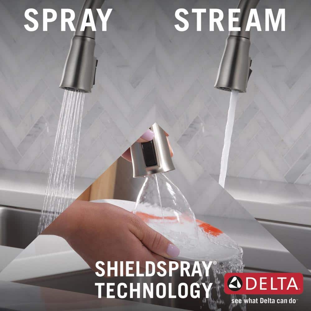 Ophelia Stainless Steel Pull Down Sprayer Kitchen Faucet