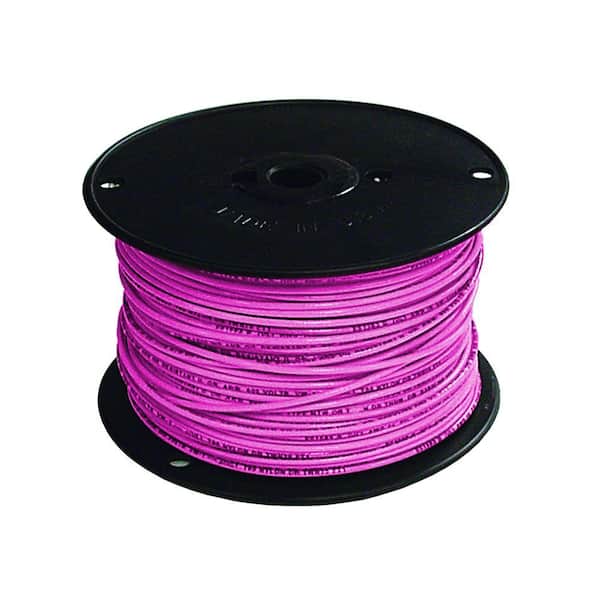 Southwire 500 ft. 16 Pink Stranded CU TFFN Fixture Wire