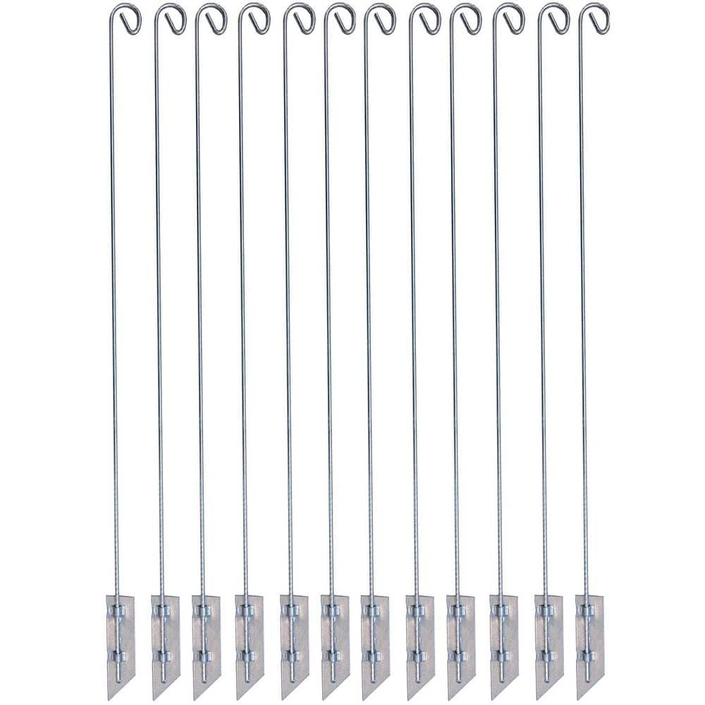 12 pcs Pack for 37 in. Quick Light Post in Galvanized Color price history on PriceWatchPro