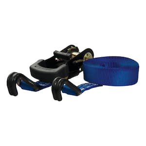 16' Blue Cargo Strap with J-Hooks (733 lbs.)