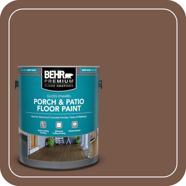 1 gal. #SC-135 Sable Gloss Enamel Interior/Exterior Porch and Patio Floor Paint