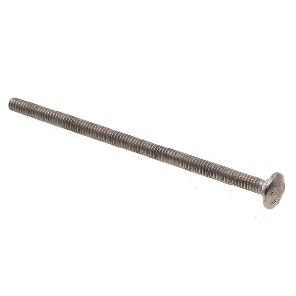 Prime-Line 1/4 in.-20 x 5 in. A307 Grade A Hot Dip Galvanized Steel Carriage Bolts (15-Pack)