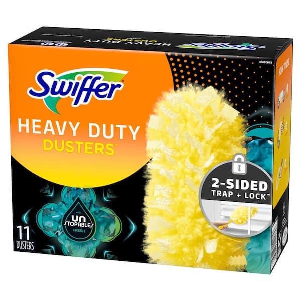 360 Unstopables Multi-Surface Heavy-Duty Fresh Scent Microfiber Duster (11 Refills)