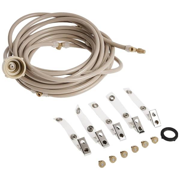 Lukvuzo 1/4 in. x 10 ft. Portable Outdoor Mist Cooling System - (1-Pack)