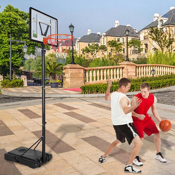 TIRAMISUBEST Portable Basketball Hoop/Goal with to 10 H