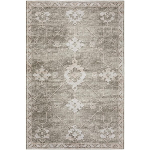 Addison Rugs Modena Khaki 5 ft. x 7 ft. 6 in. Persian Area Rug