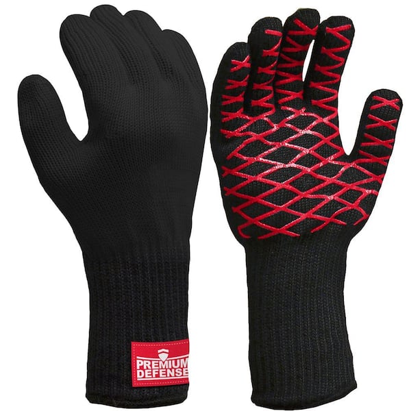 Premium Defense Charcoal Mitt Large Gloves