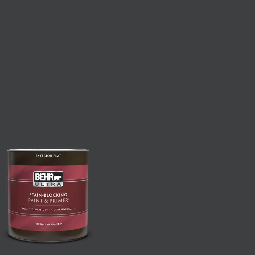 BEHR ULTRA 1 qt. Home Decorators Collection #HDC-MD-04 Totally Black ...
