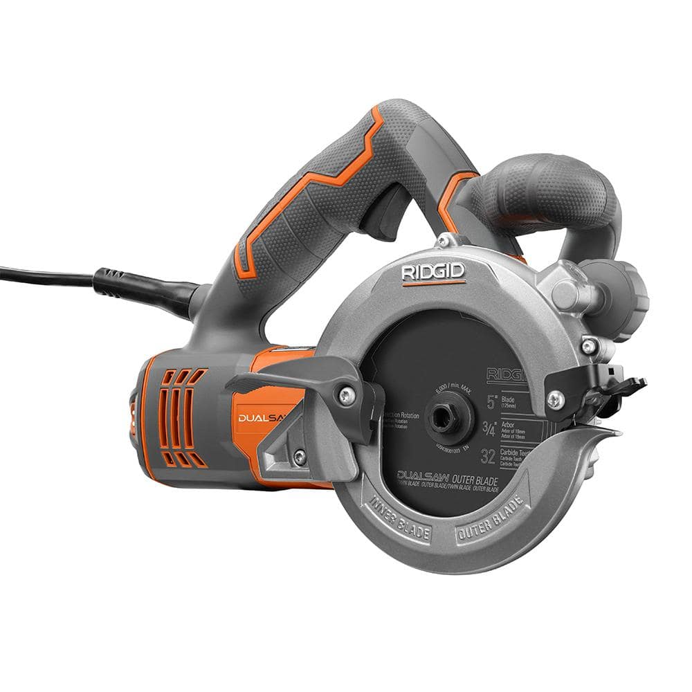 Ridged R5 Machine RIDGID 5 in. 2-Blade Circular Saw R3250 - The Home Depot