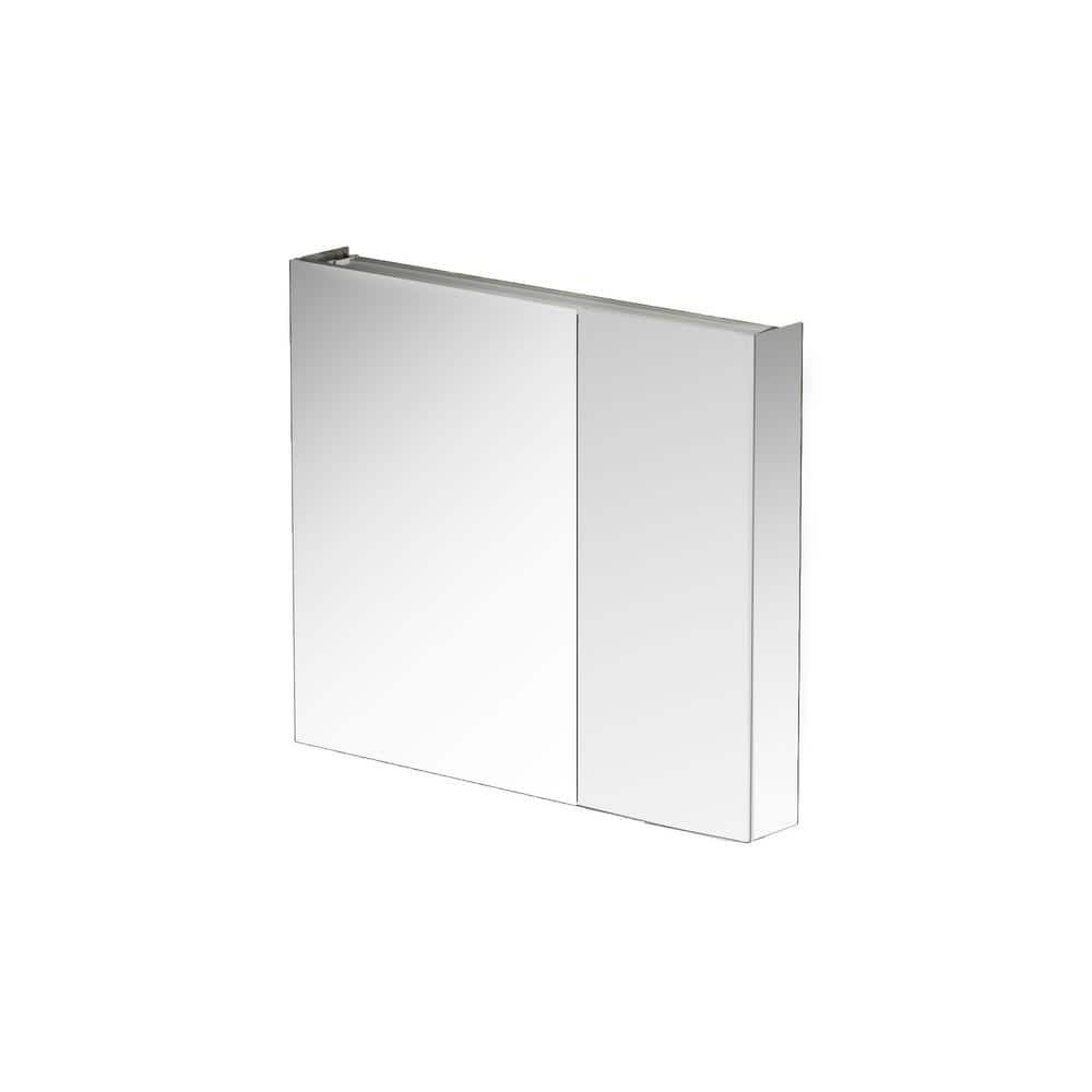 Aosspy Modern 30 in. W x 26 in. H Recessed/Surface Mount Rectangular