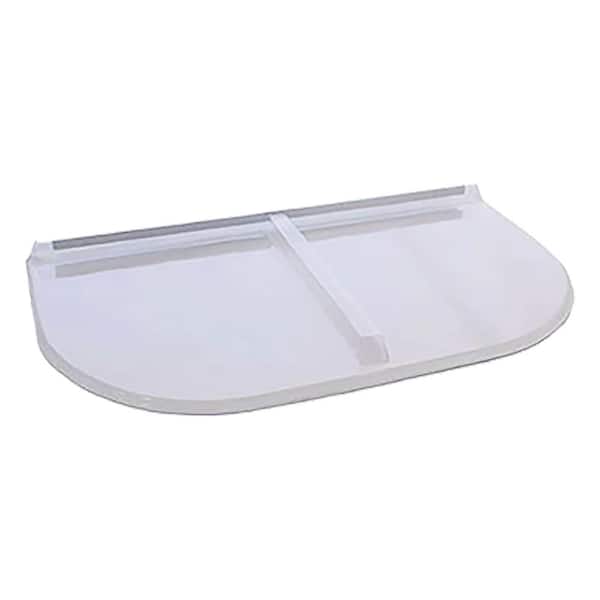 SHAPE PRODUCTS 45 in. W x 26 in. D x 2-1/2 in. H Premium U-Shaped Flat Window Well Cover