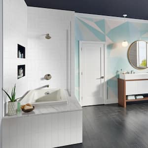 Metro White 4 in. x 12 in. Glossy Ceramic Floor and Wall Tile (13.32 sq. ft./Case)