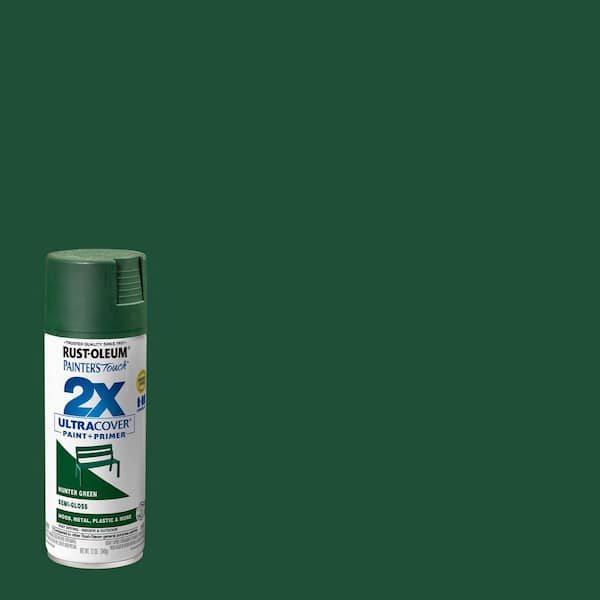 12 oz. Hunter Green Semi-Gloss General Purpose Spray Paint (6-Pack)