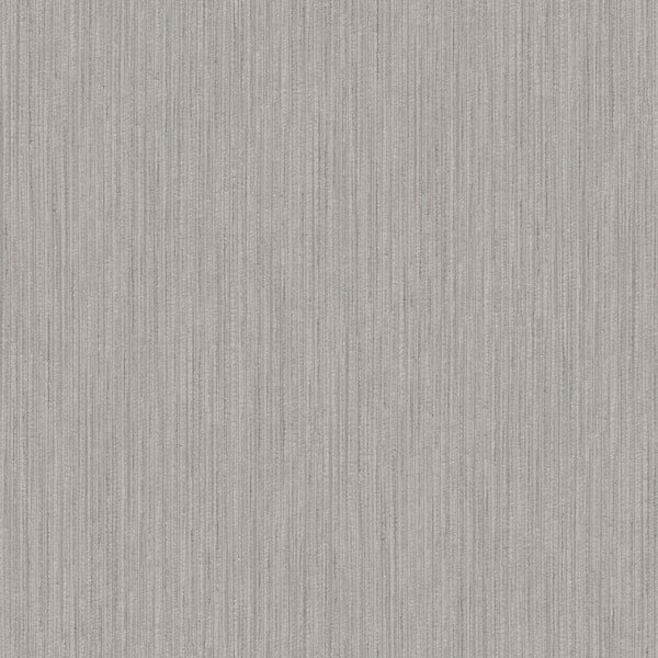 Unbranded Palazzo 2 Collection Grey Plain Vertical Texture Vinyl on Non-Woven Non-Pasted Wallpaper Roll