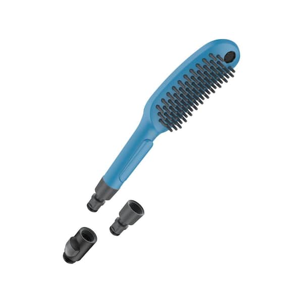 Hansgrohe Dog Shower 3-Spray Patterns with 1.75 GPM 5 in. Wall Mount Handheld Shower Head in Sky