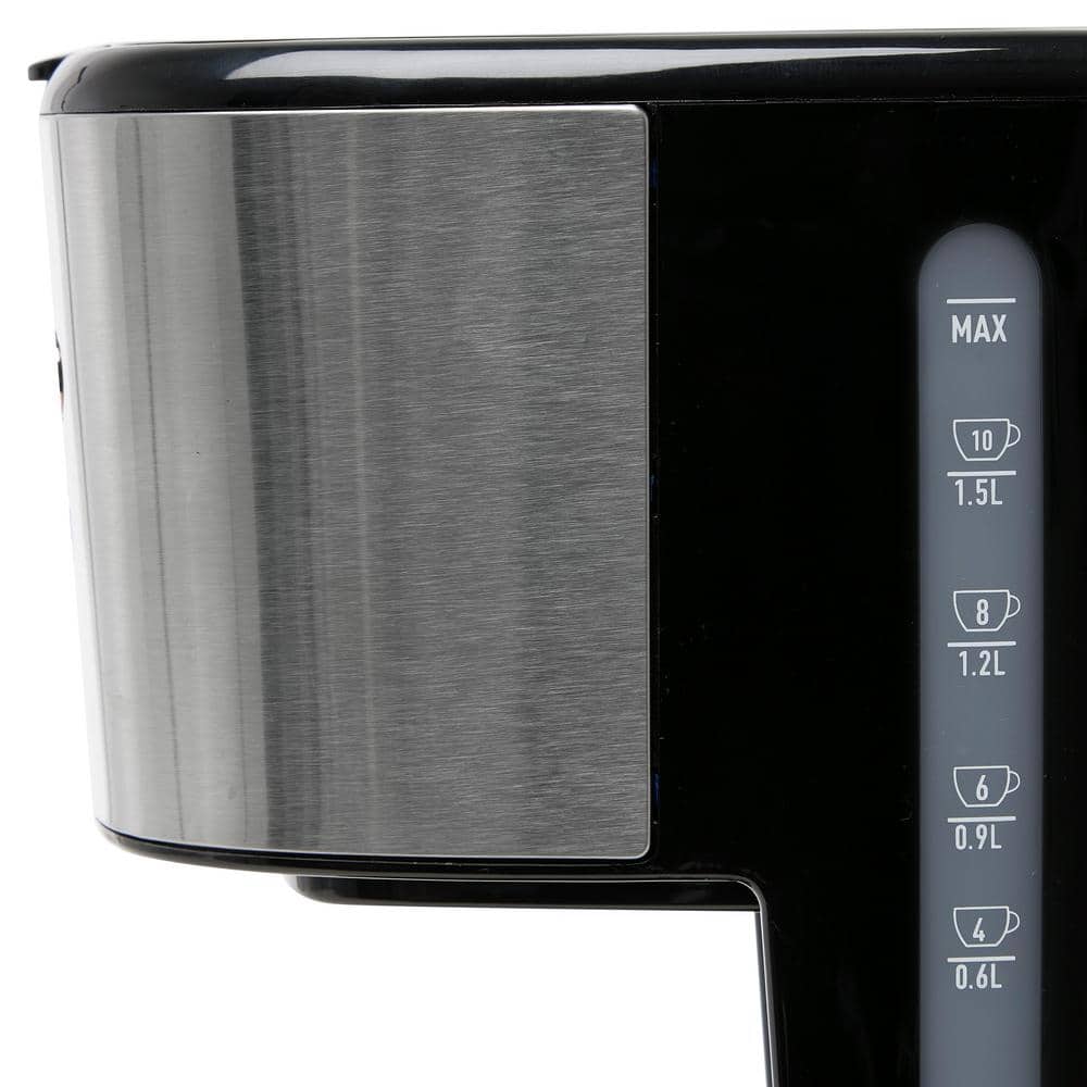 Haden 12-Cup Programmable Steel & Copper Drip Coffee Maker