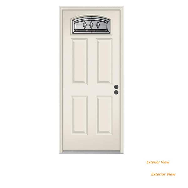 JELDWEN 30 in. x 80 in. Mission Prairie Camber Top Primed JELDWEN 30 in. x 80 in. Mission Prairie Camber Top Primed