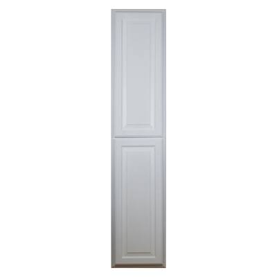 Napa Valley 15.5 in. W x 43.5 in. H x 3.5 in. D Recessed Medicine Storage Cabinet in White with Raised Panel Door