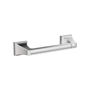 Mulholland 8-13/16 in. (224 mm) L Pivoting Double Post Toilet Paper Holder in Chrome