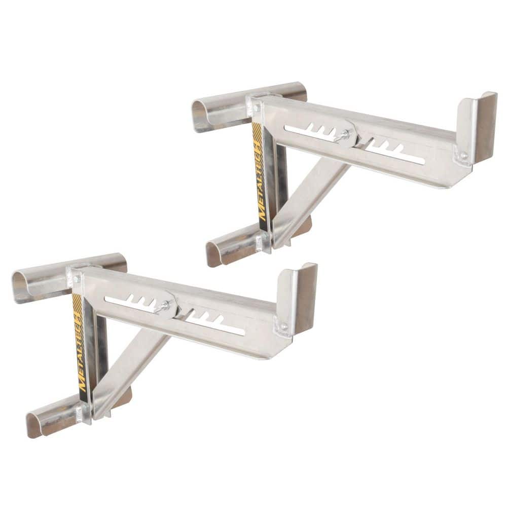 Reviews for MetalTech Aluminum Adjustable 2-Rung Ladder Jacks for ...