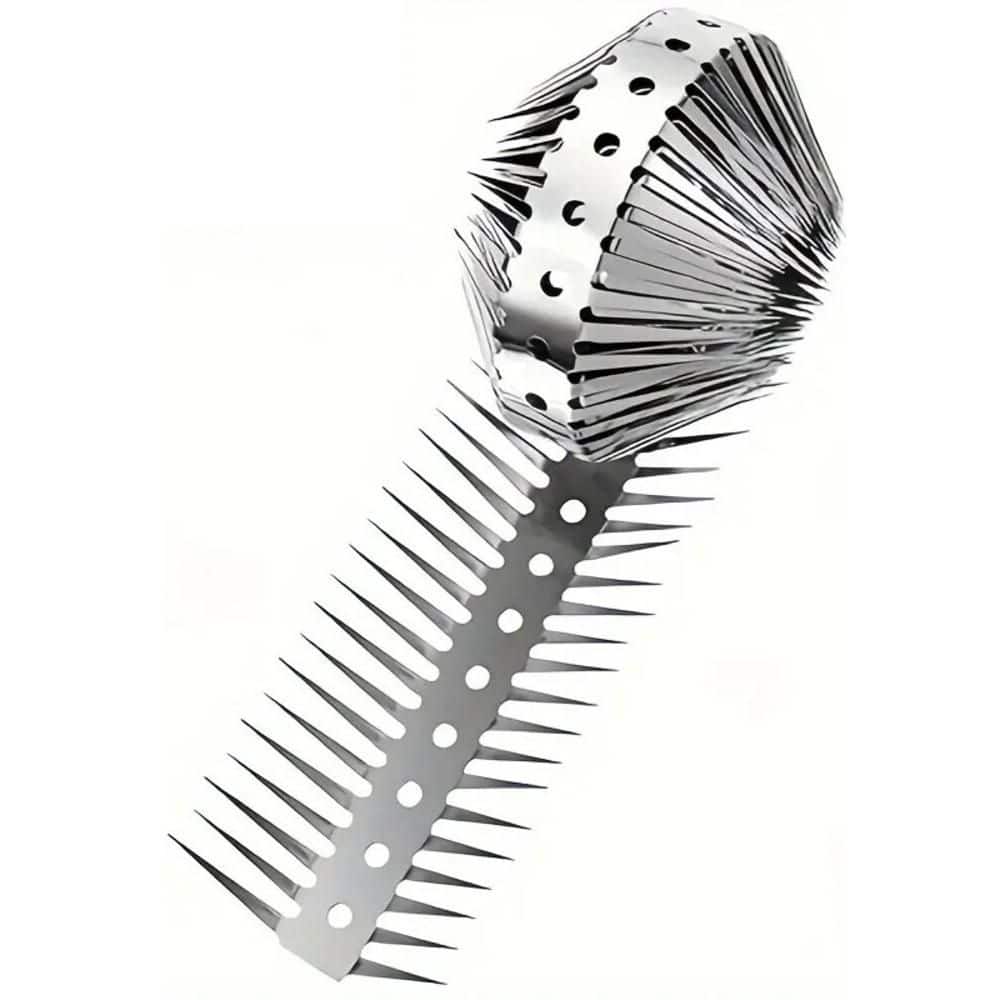 3.3 ft. Original Stainless Steel Bird Spikes Pigeons Starling Snake Mice 4.5 in. Coverage price history on PriceWatchPro