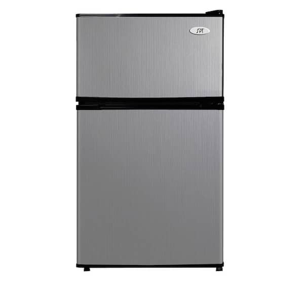 SPT 3.5 cu. ft. Mini Refrigerator in Stainless Steel