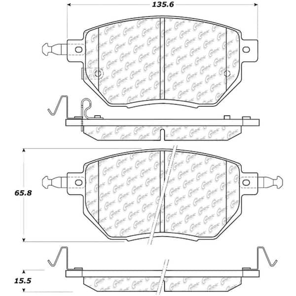 Centric Parts Disc Brake Pad Set