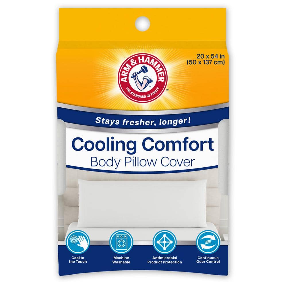 Cooling Comfort Zippered 54x20 Nylon Body Pillow Protector