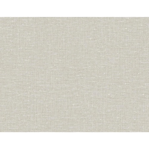 Seabrook Designs 60.75 sq. ft. Flax Nomi Embossed Vinyl Unpasted Wallpaper Roll
