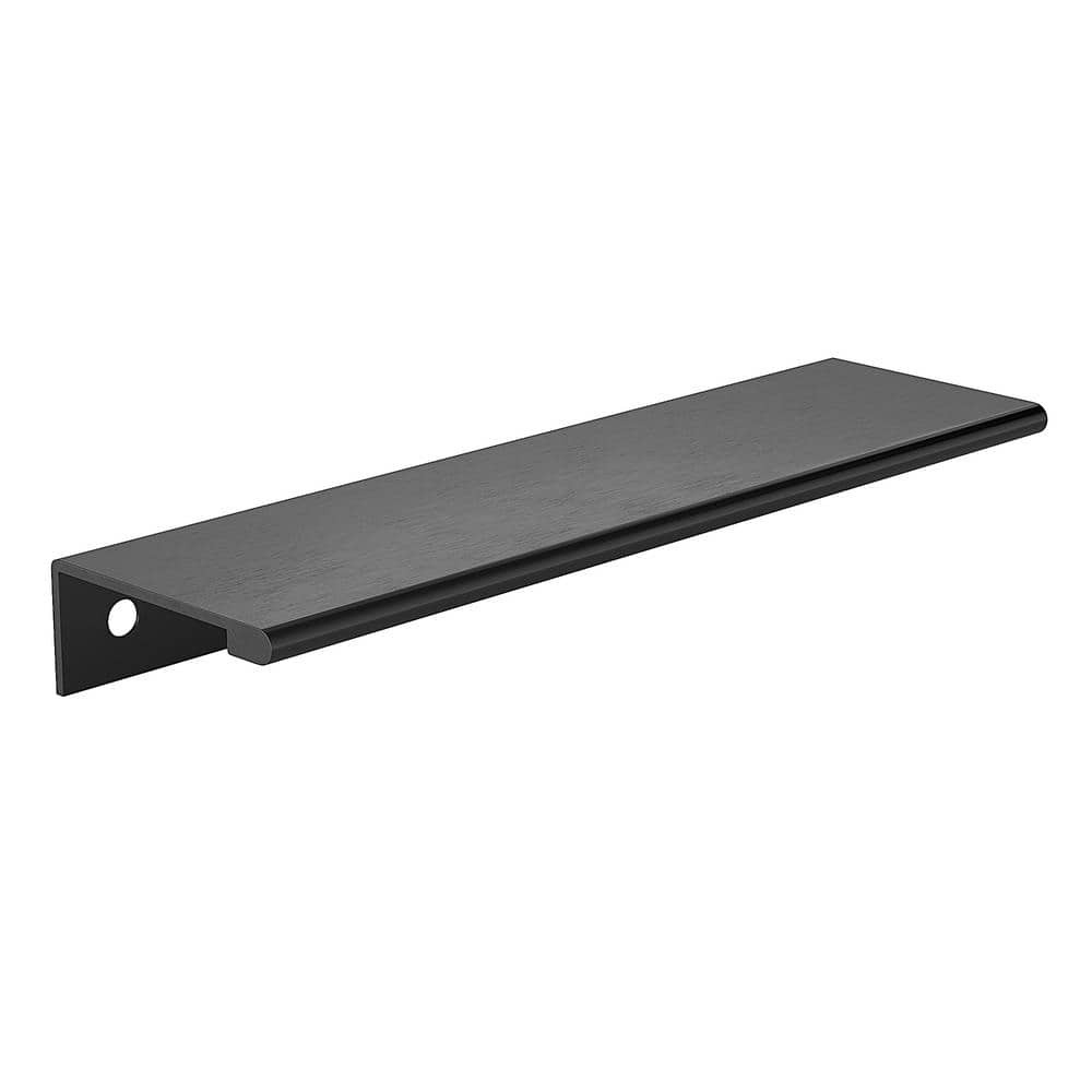 Lincoln Collection 5-1/16 in. (128 mm) Modern Brushed Black Cabinet Egde Pull price history on PriceWatchPro
