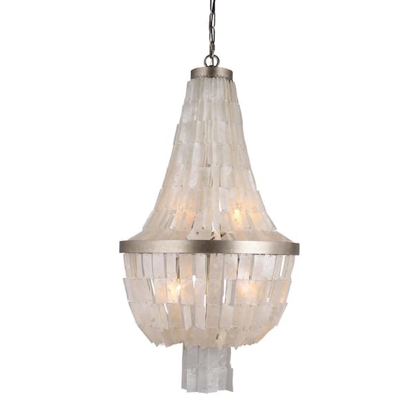 Unbranded 3-Light Silvery Gold Chandelier