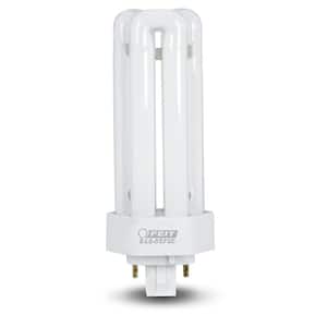 26-Watt Equivalent PL CFLNI Triple Tube 4-Pin GX24Q-3 Base Compact Fluorescent CFL Light Bulb, Soft White 2700K (1-Bulb)