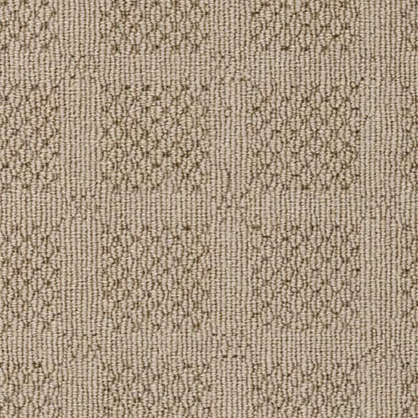 Lifeproof Carpet Sample - Savanna Square - Color Mushroom Loop 8 in. x 8 in.