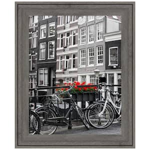 Regis Barnwood Grey Narrow Wood Picture Frame Opening Size 11 x 14 in.
