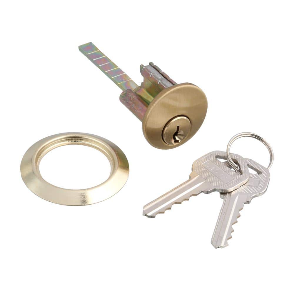Satin Nickel Single Cylinder Jimmy-Resistant Deadlock