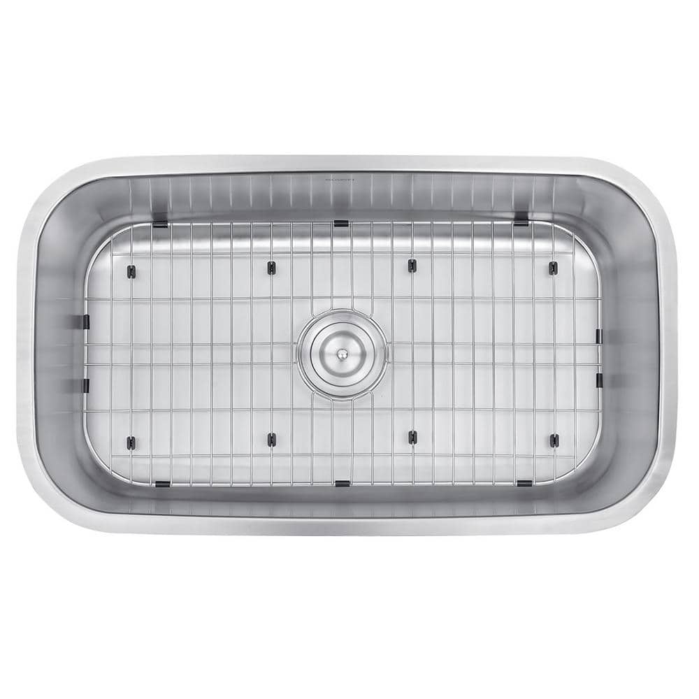 Ruvati 35-inch Drop-in Stainless Steel Single Bowl Kitchen Sink