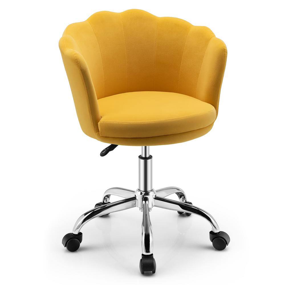 yellow office chair