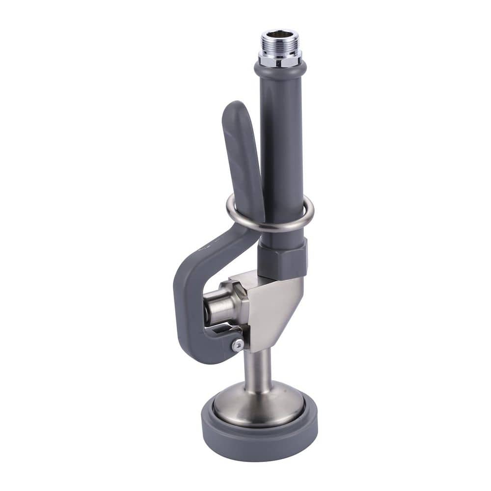 1.42 GPM Pre Rinse Sprayer Commercial Sink Sprayer Replacement for Kitchen Sink Faucet in Grey and Brushed Nickel price history on PriceWatchPro