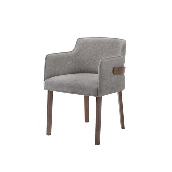 Jordan Modern Grey Fabric Dining Chairs (Set of 2)