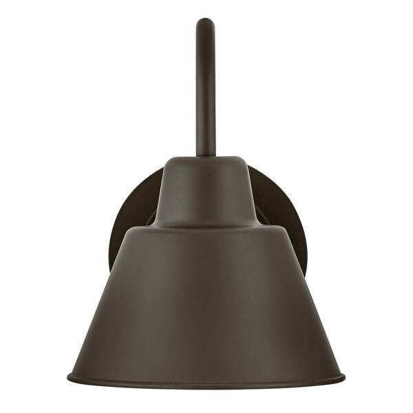LARK - Wes Oil Rubbed Bronze Outdoor Wall Lantern Sconce (1-Light)