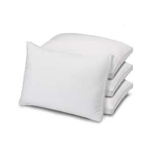 Overstuffed Luxury Plush Med/Firm Gel Filled Standard Size Pillow Set of 4